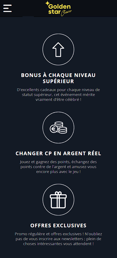 Programme de bonus VIP