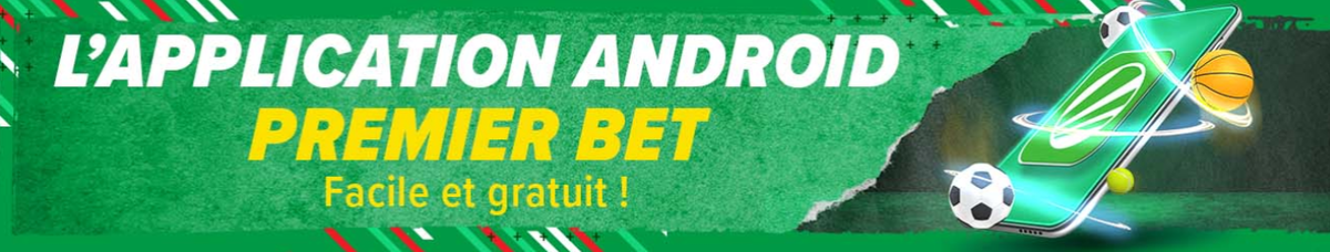 L'application mobile PremierBet sur Android