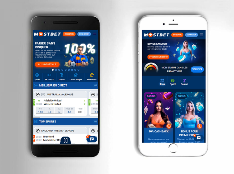 Applications mobiles Mostbet sur Android et iOS