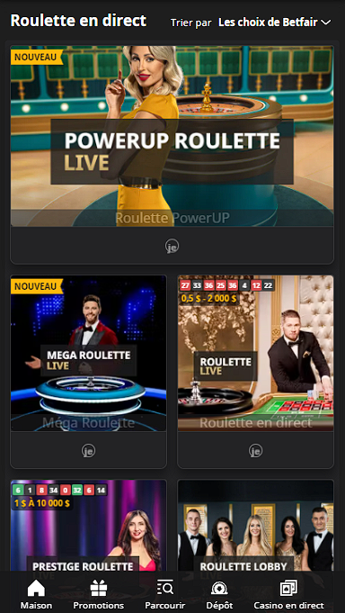 casino en direct