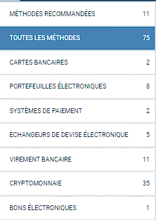 Effectuer un dépôt