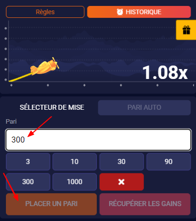 Fonctionnalité du jeu Aviator sur Melbet