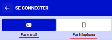 Options de connexion Paripesa