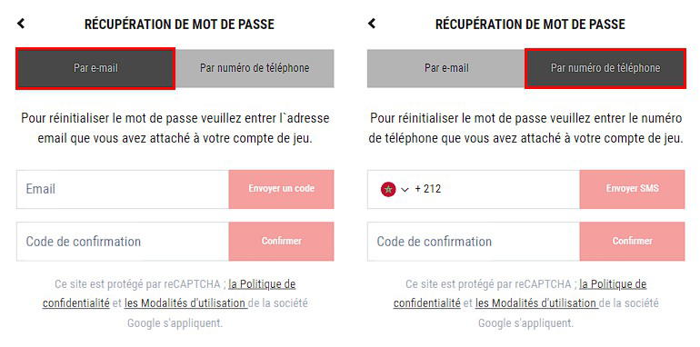 Restauration de l'accès Paripulse