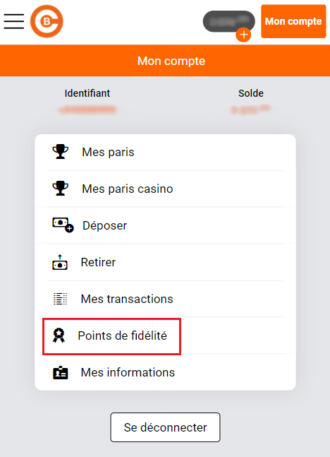 Bonus de fidélité CongoBet