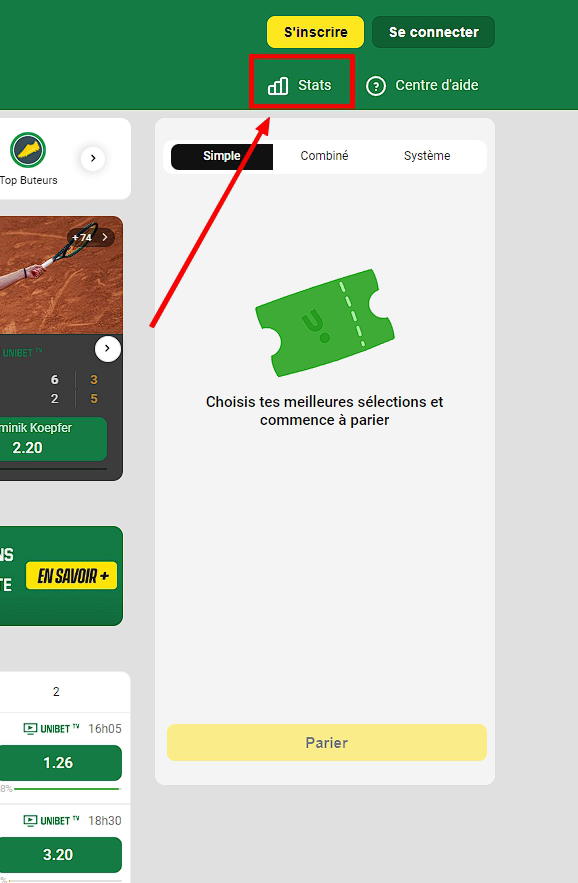 Unibet pronostic