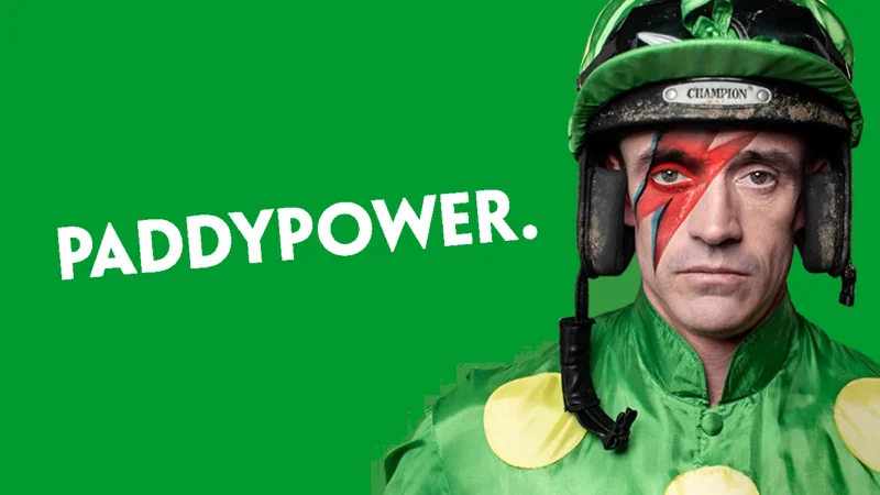 Paddy Power inscription