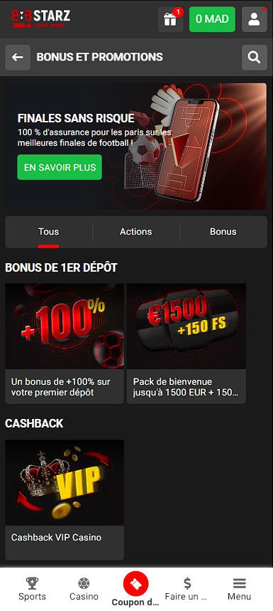 888starz Bonus et Promotions