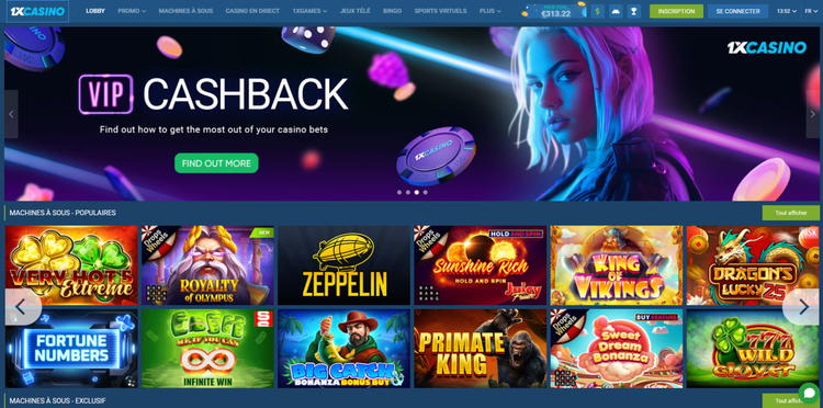 1xSite de casino