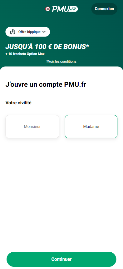 الخطوة الأولى لتسجيل إصدار/تطبيق الهاتف المحمول لوحدة إدارة البرامج والمشاريع