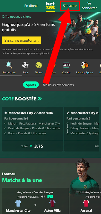 التسجيل bet365