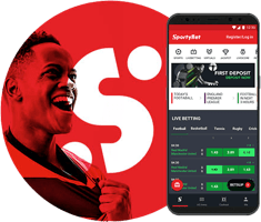 تطبيق الهاتف SportyBet